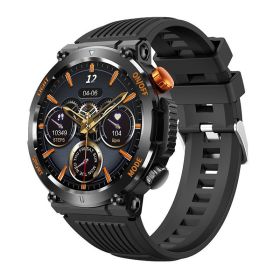 Fashion Bluetooth Calling Smart Watch (Color: BLACK)